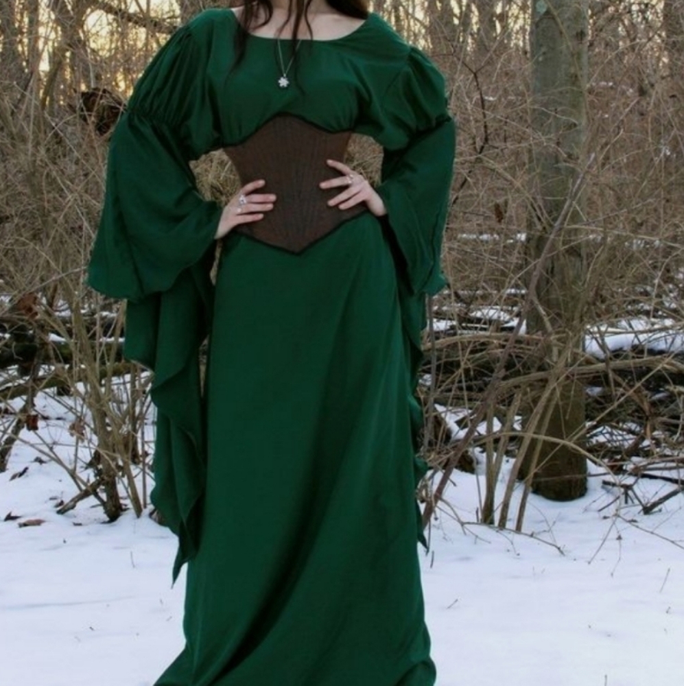 Cranberry Medieval Dress/Chemise